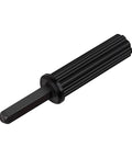 Spline Driver Replacement For STIHL Pole Saws 4182 740 3501 Fits HT101 HT131 Easy Install 1 Pc Durable High Quality Tool For Quick Maintenance And Repairs, black splined shaft