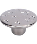 50 Set Star Shape Jeans Screw Buttons with Sick Threaded Design 17 mm Metal Button Hardware Durable Steel close-up view with star pattern.