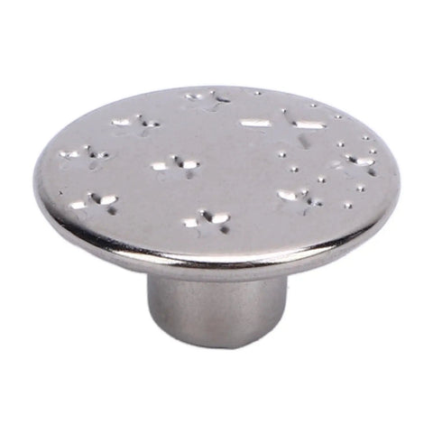 50 Set Star Shape Jeans Screw Buttons with Sick Threaded Design 17 mm Metal Button Hardware Durable Steel close-up view with star pattern.