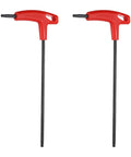 Dual End T27 Torx Key Wrench T Handle Set Pro Grade Built Tough Heavy Duty Carbon Steel 6.26 Inch Long Arm And 0.94 Inch Short Arm