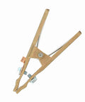 Top Tier Brass Welding Earth Clamp For 260A 300A 500A showing heavy-duty brass construction and clamping mechanism.