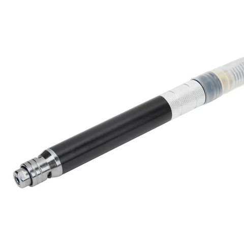 Badass Pneumatic Pencil Die Grinder Kit Featuring Knockout 65000 RPM Air Power for precision detailing in a sleek black design.