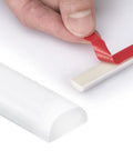 10 Ft Flexible Peel And Stick Trim Molding For Backsplash Edges Self Adhesive Wall Trim For Corner Decor White Waterproof