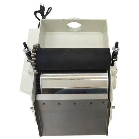 Front view of Magnetic Coolant Separator For Grinding Fluids And Emulsions, 110V 60Hz 25W Magnetic Filter To Remove Iron Powder And Magnetizable Particles, Coolant Filtration System For Clean Lubricants