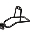 Sturdy Steel Rear Luggage Basket For Electric Scooters, Stays Put Mount Rack, heavy-duty design, black metal frame