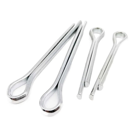 Heavy Duty Steel U Shape Spring Cotter Pins In M1.5 To M6 Sizes With Galvanized Finish for automotive and machine projects.