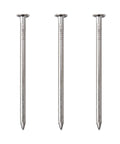 Three Nickel Plated Rust Proof Carbon Steel Nails, 2 Inch, part of Zero Drama 120 Pack for stress free mounting.