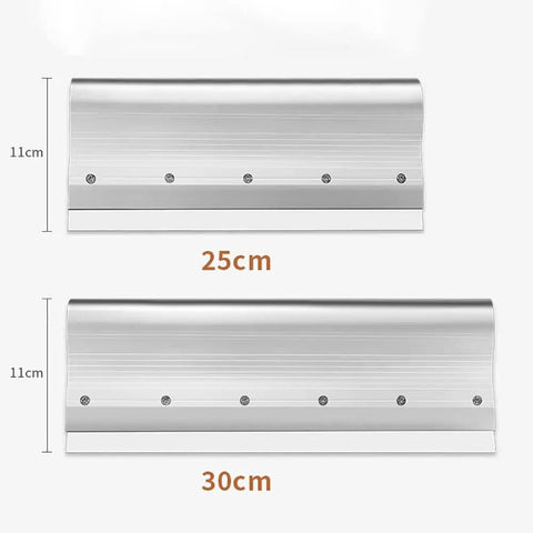 Pro Grade Stainless Steel Solder Paste Squeegee Kit With 0.4mm Ultra Thin Blade, 25cm and 30cm sizes, for PCB SMT Stencil Scraper