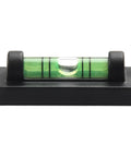 Small for spirit Level with Magnetic Bottom for Cross Stitch Frame, featuring a thin liquid level indicator and sturdy base.