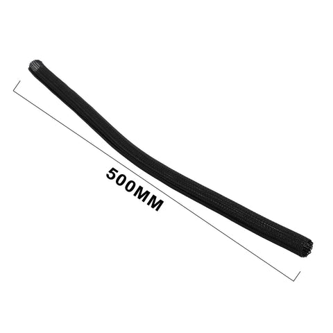 4/5 Inch Surron Electric Dirt Bike Cable Management Sleeve Black For Sur Ron Light Bee X S Talaria Sting MX3 MX4 XXX E Ride Pro SS S X260 X160 Mesh Wire Wrap Cover Cord Protector Tube, 500mm sleeve