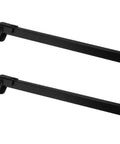 2 Pack Folding Table Legs Made Of Metal Self Locking Collapsible Brackets For Desk And Mobile Office Space Saving Black Heavy Duty Build