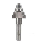 Window Sash Router Bit With One And Three Eighths Inch Cutting Diameter And Seven Eighths To One And Five Eighths Inch Cutting Length, One Half Inch Shank, Carbide Tipped, The Go To Tool For Full Window Sash Stile And Rail Cuts
