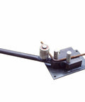 Heavy-Duty Manual Rebar Bender For Steel Rods, Bendable Diameter 0.16 To 0.55 Inches, compact metalworking tool.