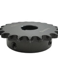 40B21-1 21 Tooth Roller Chain Sprocket Type B With 1 Inch Bore For ANSI 40 Chain Hardened 1045 Carbon Steel
