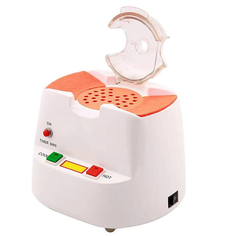 Slick Optical Frame Heater And Eyeglass Baking Machine With Hot Cold Air Collection Hood, ceramic, compact, for lens repair.