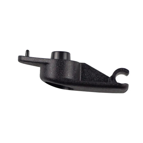 Side view of black Sun Visor Clip Retainer For Chevy Corvette C5 1997-2004 Black 2 Pack OE 10411051 Fit Durable Visor Retaining Clips Easy Install