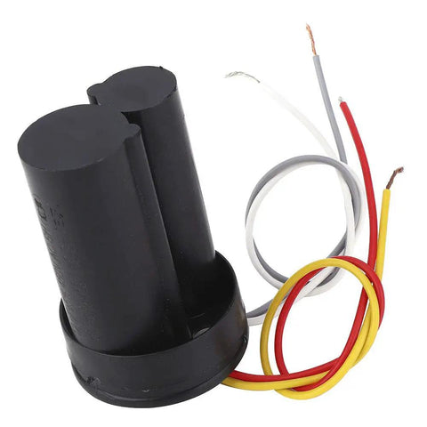 450V 12uF Plus 5uF Dual Start Capacitor for Washing Machines and Electric Pumps CBB60 Round Motor Capacitor Replacement