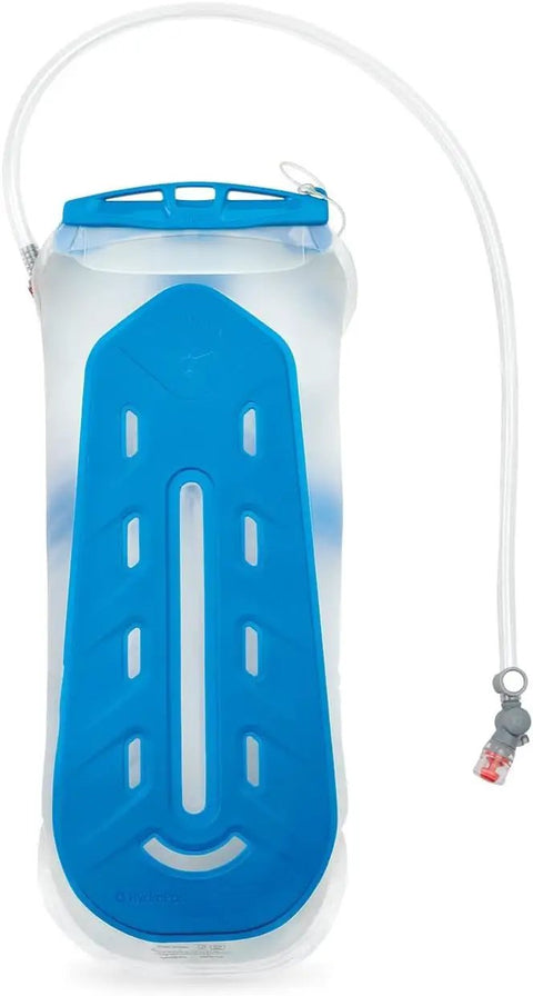 3L Hydration Reservoir For Backpacks With Bite Valve, BPA Free Leakproof Hydration Bladder, QuickConnect and Slide Seal, Clear