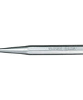 Top Shelf Center Punch Featuring A Sharp 10 Mm Wide Tip And Streamlined 120 Mm Length With An Octagonal Grip for precise markings on metal.