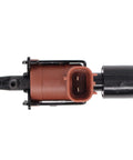 NewYall vacuum switching valve VSV side view; brown plastic body with two-pin connector for Toyota models