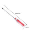 Triangle Head Screwdriver Set 6 Piece Lightweight Alloy Steel Hand Tools Red Go To DIY Home Repair Kit For Quick Fixes Multi Purpose Screwdrivers For Household And Repair Projects, 21cm