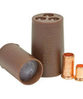 Built Tough Dry Splice Connector With Crimp Sleeve Pre Filled Package Of 25 shown with copper terminals, non-insulated