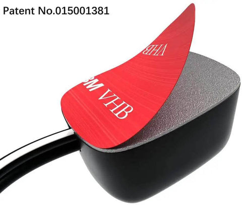 Water Drop Paste Type Button Switch SPST 12V-230V 10A Off On Control adhesive back close-up