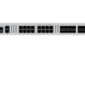 Heavy Hitter Next Generation Firewall With Three Year Unified Threat Protection Ai Powered Sd Wan Enterprise Security Suite Built Tough Around The Clock front view with ports and LED indicators