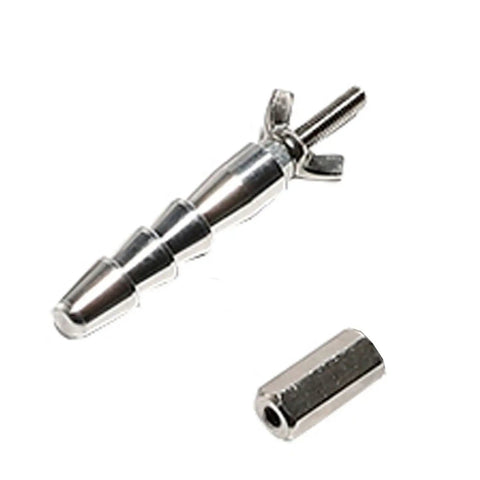 14mm End Connector With M8 Thread Stainless Steel Pro Grade DIY Design for Reciprocating Linear Actuators, silver finish