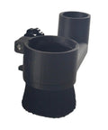 Pro Grade Cnc Spindle Dust Shields Featuring Tough Detachable Bristles for 300W and 500W router dust collection.