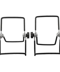 2 Pack Foldable Solar Panel Mounting Brackets for Small to Large Panels Adjustable Stand with Metal Construction and Angle Optimization Secure