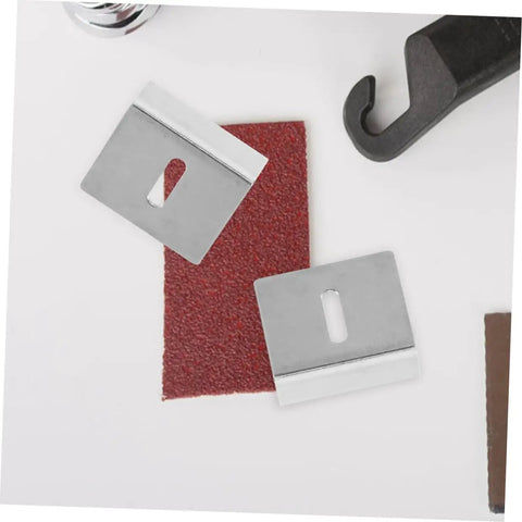 Mirror Clip Hardware Set For Frameless Mirrors And Tile Walls, Metal Wall Bracket Clips, Frameless Mirror Hanging Kit To Level Up Your Home Decor And Greenhouse Setup