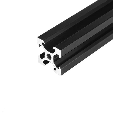 Black V Slot Aluminum Profile Extrusion Kit With Linear Rail System And Gantry Plate Set Includes Pulley 550mm angle view