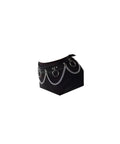 Premium Punk Belt With Chain For Women Adjustable Leather Body Chain Gothic Accessory with polished alloy hardware and chain detail.