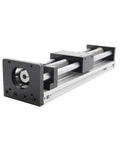 Pro Grade Linear Guide Replacement for CNC Machines Manual Shaft Actuator Module With Ball Screw Slide For Engraving Woodworking And Industrial Production Smooth Travel And Precise Motion, aluminum linear rail assembly