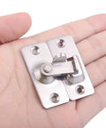 90 Degree Right Angle Gate Latches For Barn Doors Windows Garden Gates Cabinets And Sliding Doors Durable Stainless Steel With Welded Seal