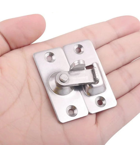 90 Degree Right Angle Gate Latches For Barn Doors Windows Garden Gates Cabinets And Sliding Doors Durable Stainless Steel With Welded Seal