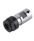 Bulletproof ER16 Motor Shaft Holder designed for CNC milling machines, made of heavy-duty steel for rough jobs.