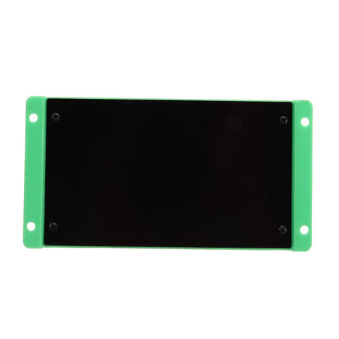 PWM Solar Charge Controller With Adjustable LCD Display For 12V 24V Systems, Durable Green Shell, Built To Last With Short Circuit Open Circuit Reverse Connection And Overload Protection, No Fuss Setup For Home And Small Business Use, 20A, green back view