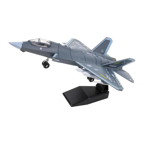 J35 Fighter Aircraft Buildable Model Kit With Durable Blocks For Collectors And Display Precise Assembly Plane Science Toy