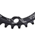 Narrow Wide Chainring For Mountain Bikes Single Chainring 32T 104mm BCD Carbon Steel Black showing tooth design and finish.