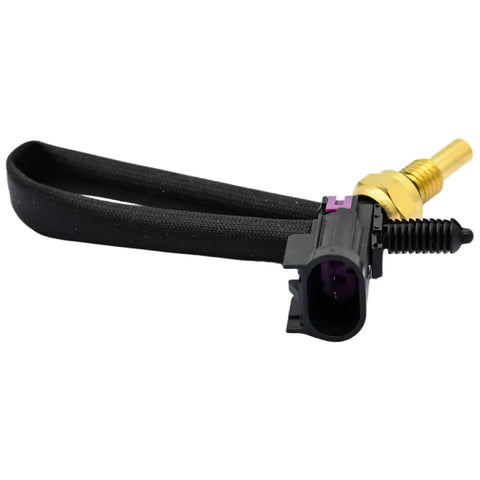 Heavy Duty Engine Coolant Temperature Temp Switch Sensor Sender For Buick Rainier 4.2L 2006-2007, detailed view of sensor with connector.
