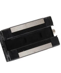 Slick And Fast Linear Guide Rail And Slider Kit With Ball Bearing Steel Block For Ultra-Precise Motion, P-Grade Linear Motion System For 3D Printers, CNC Machines, And Automation Equipment (300mm) black steel linear guide block