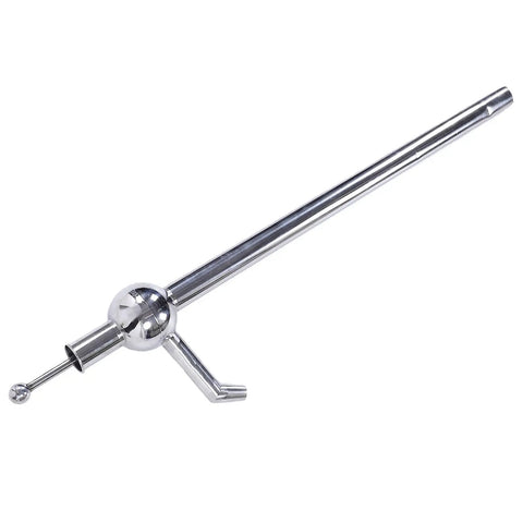 Heavy Duty Stainless Steel Manual Hand Fuel Transfer Pump Siphon Extractor For Oil, Gasoline Derv Or Liquid Bottles. Rust Resistant Industrial Grade Fluid Dispenser Tool For Garage And Auto Shop Work.