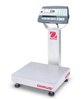 Heavy Duty Digital Bench Scale Built Tough For Grunt Work With Spot On Accuracy And Ntep Approval Resting On Solid column base with 14x12 inch platform.