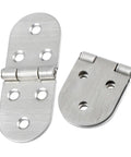 Stainless Steel Table Top Folding Hinges 2 Pack Heavy Duty Cabinet Hinge Set For Dining Tables And Furniture Hardware, Wear Resistant