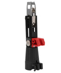 Level Up Your Woodworking Game With This Heavy Duty Automatic Nail Feed Attachment Designed For Electric Drills Featuring Quick Collated Screw Conversion Adjustable Depth And Rugged Aluminum Build That Knocks Out Tasks Fast. Black and silver automatic nail feed attachment.