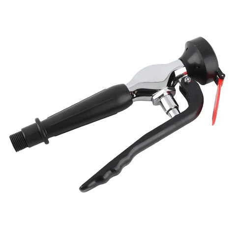 Close-up of the handle for Tabletop Emergency Eye Wash Station With Single Mouth Design, Fast Activation Eyewasher For Faucets.