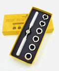 All In One Watch Case Opener Tool Kit With Six Grooved Chuck Sizes 18.50Mm 20.20Mm 22.50Mm 26.50Mm For Easy Caseback Removal And Watch Repair