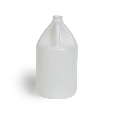 Front view of 1 Gallon Water Jug With Lid BPA Free Food Grade Round Plastic Bottle For Fermentation Brewing And Storage Leak Proof Pitcher